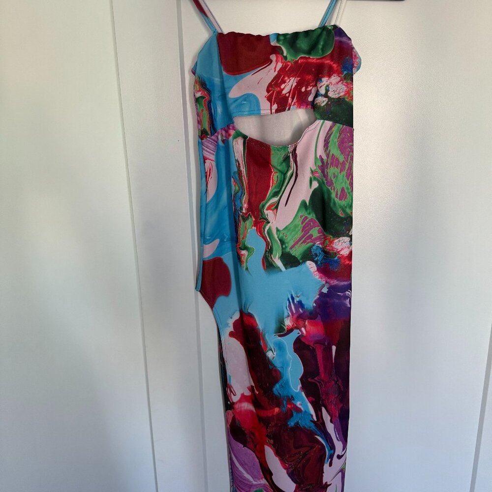 Colorful Fun Cocktail Dress